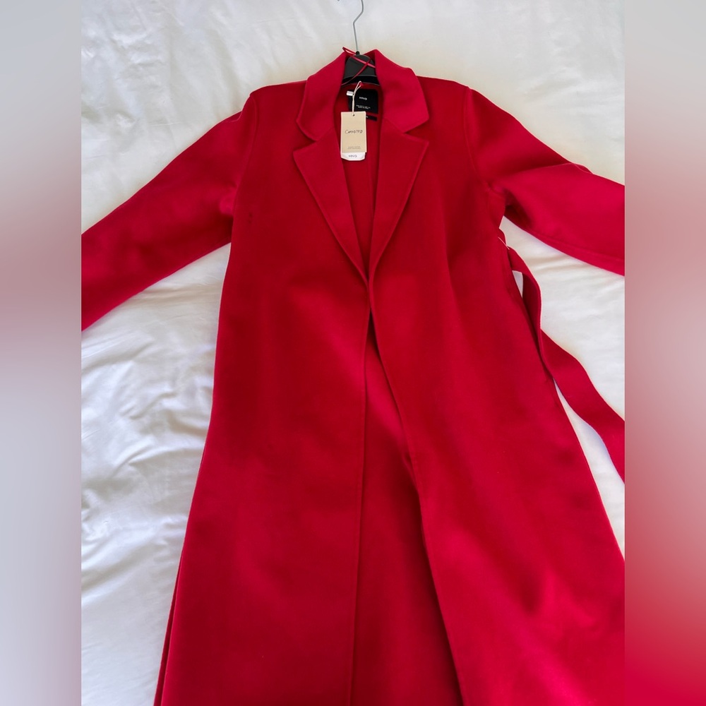 NWT Floor Length Red Coat